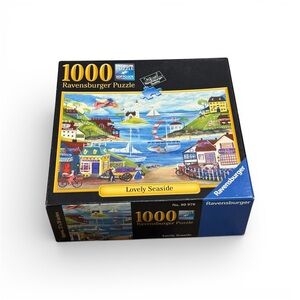 Ravensburger Lovely Seaside Adventure Puzzle 1000-piece Great Condition